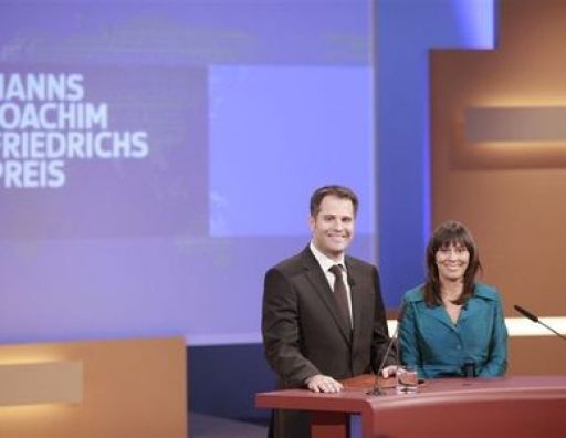 Die Preisträger Christian Esser und Astrid Randerath.