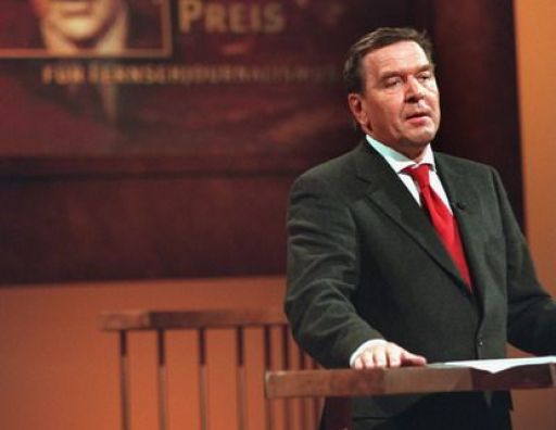 Bundeskanzler Gerhard Schröder.