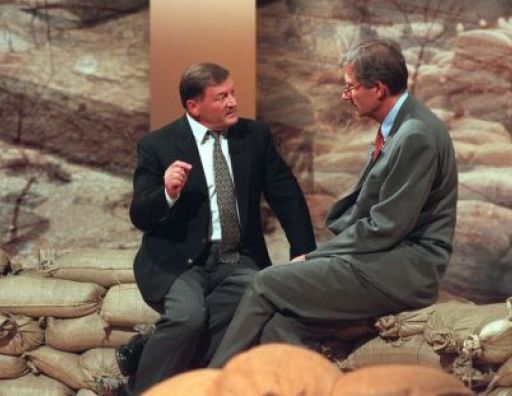 Hans Josef Dreckmann im Gespräch mit Ulrich Wickert.